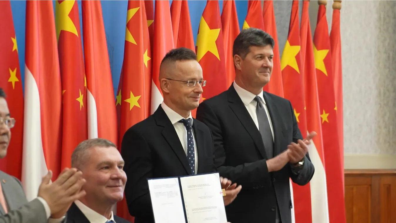 Szijjártó Péter: a BYD beruházása nem valósulhat meg a kormány és Szeged együttműködése nélkül + videó