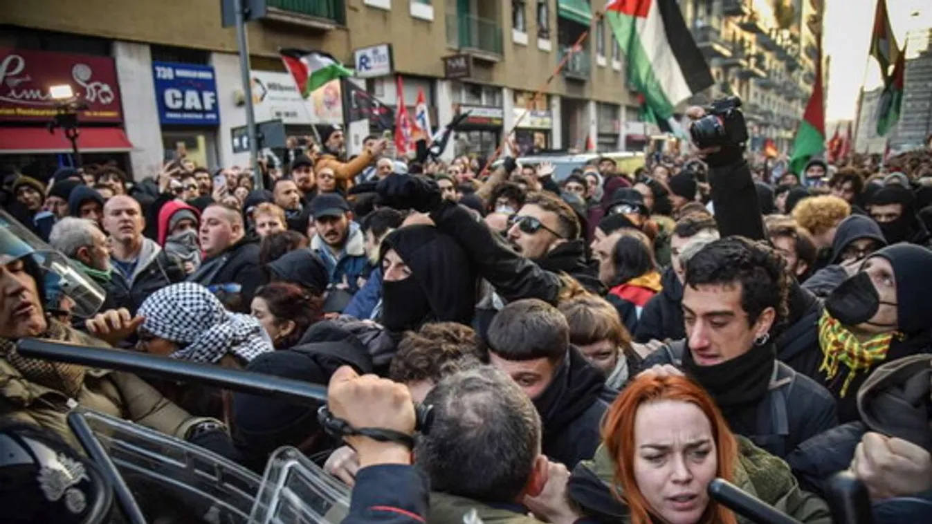 Palesztinpárti tüntetéseket tartottak több európai nagyvárosban a holokauszt emléknapján + videó