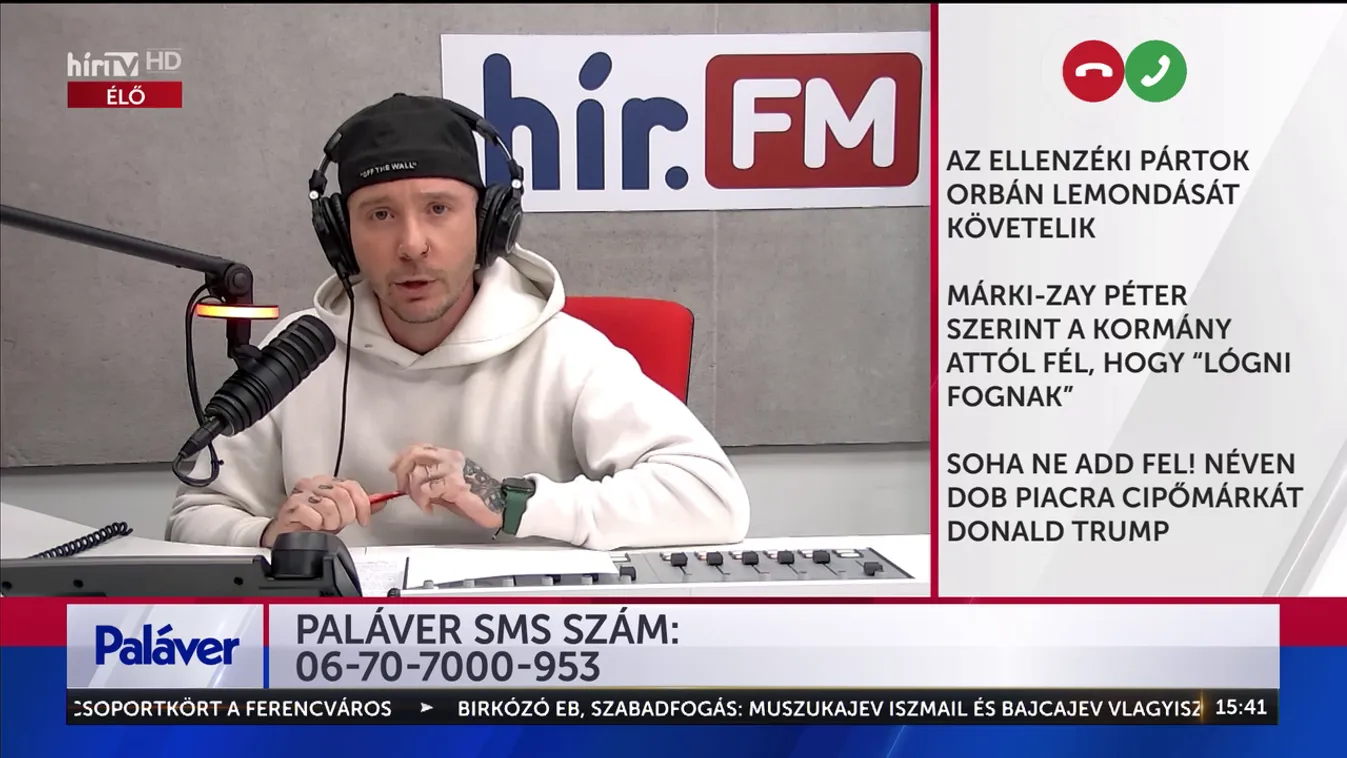 Paláver - Márki-Zay Péter szerint a kormány attól fél, hogy "lógni fognak" + videó