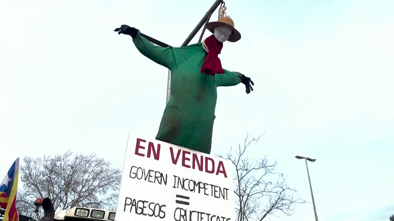 Már a spanyol gazdák és mezőgazdasági dolgozók is tüntetnek + videó