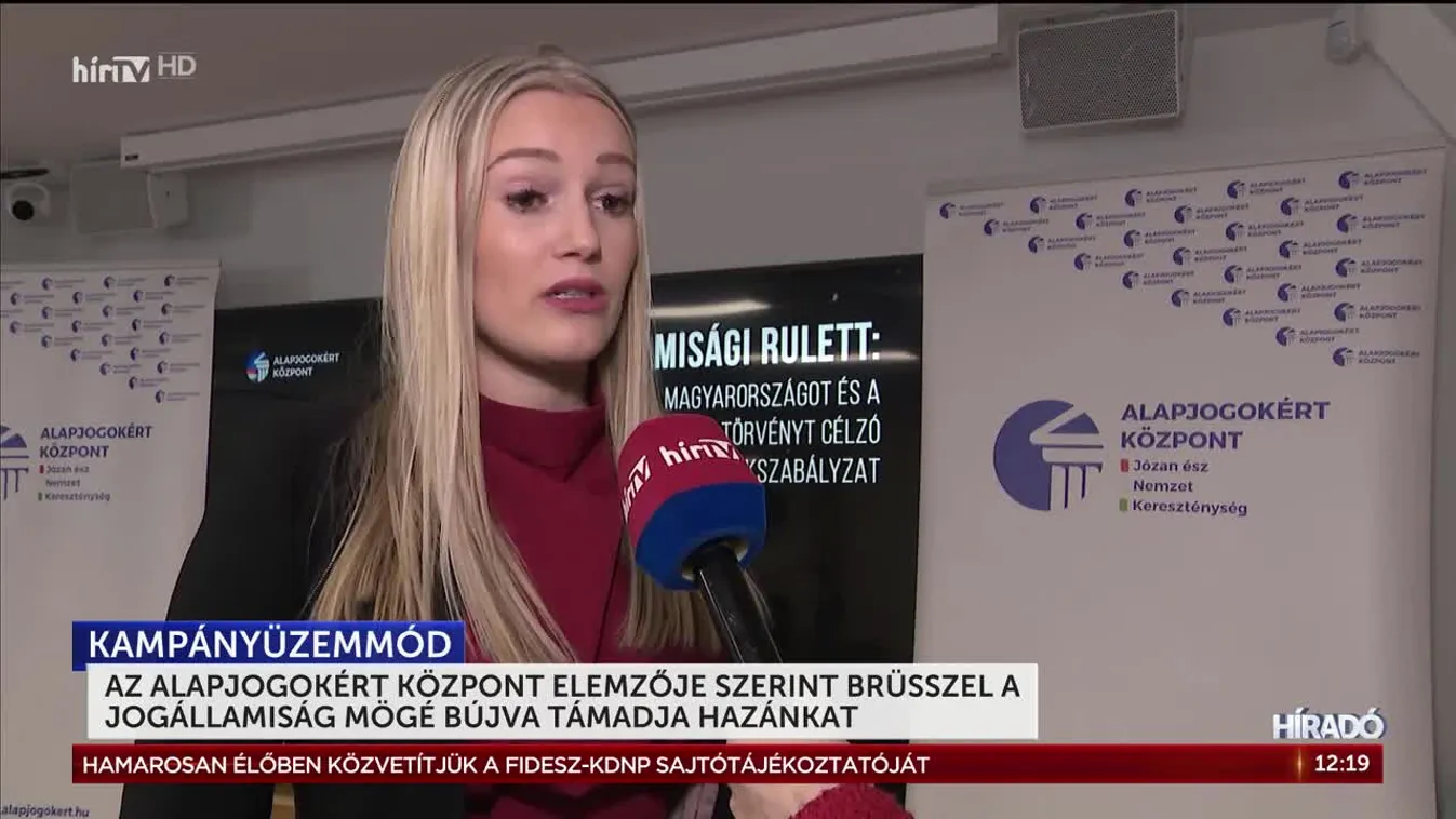 Az Alapjogokért Központ elemzője szerint Brüsszel a jogállamiság mögé bújva támadja hazánkat + VIDEO