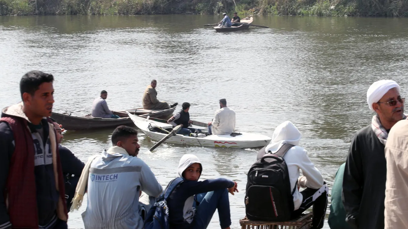 Hajószerencsétlenség történt a Níluson