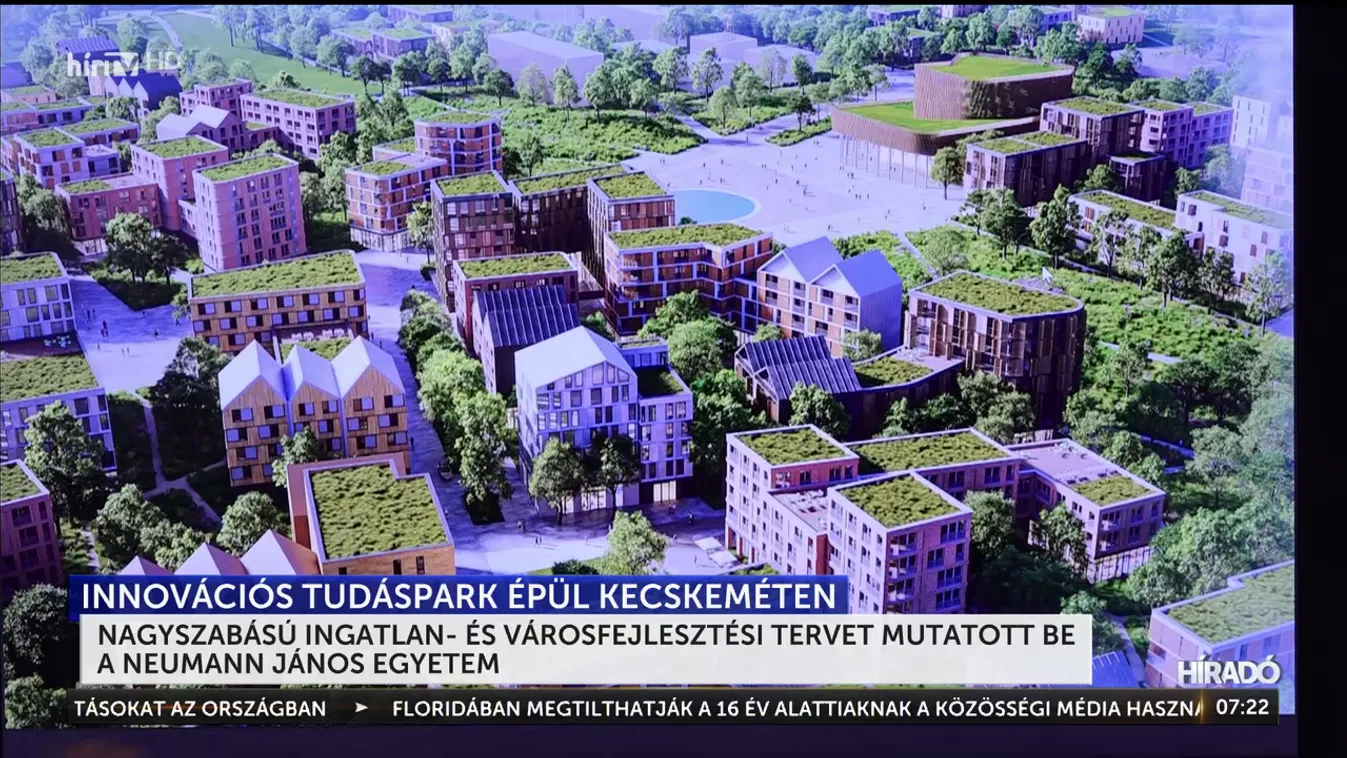 Innovációs Tudáspark épül Kecskeméten + videó