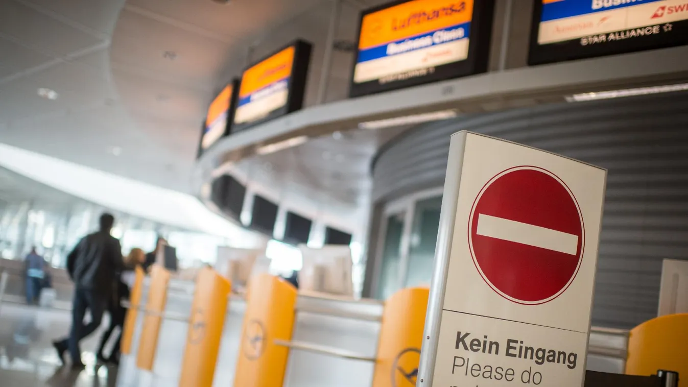 Több, mint 24 órás sztrájkba kezdtek a Lufthansa-dolgozók, Budapest is érintett