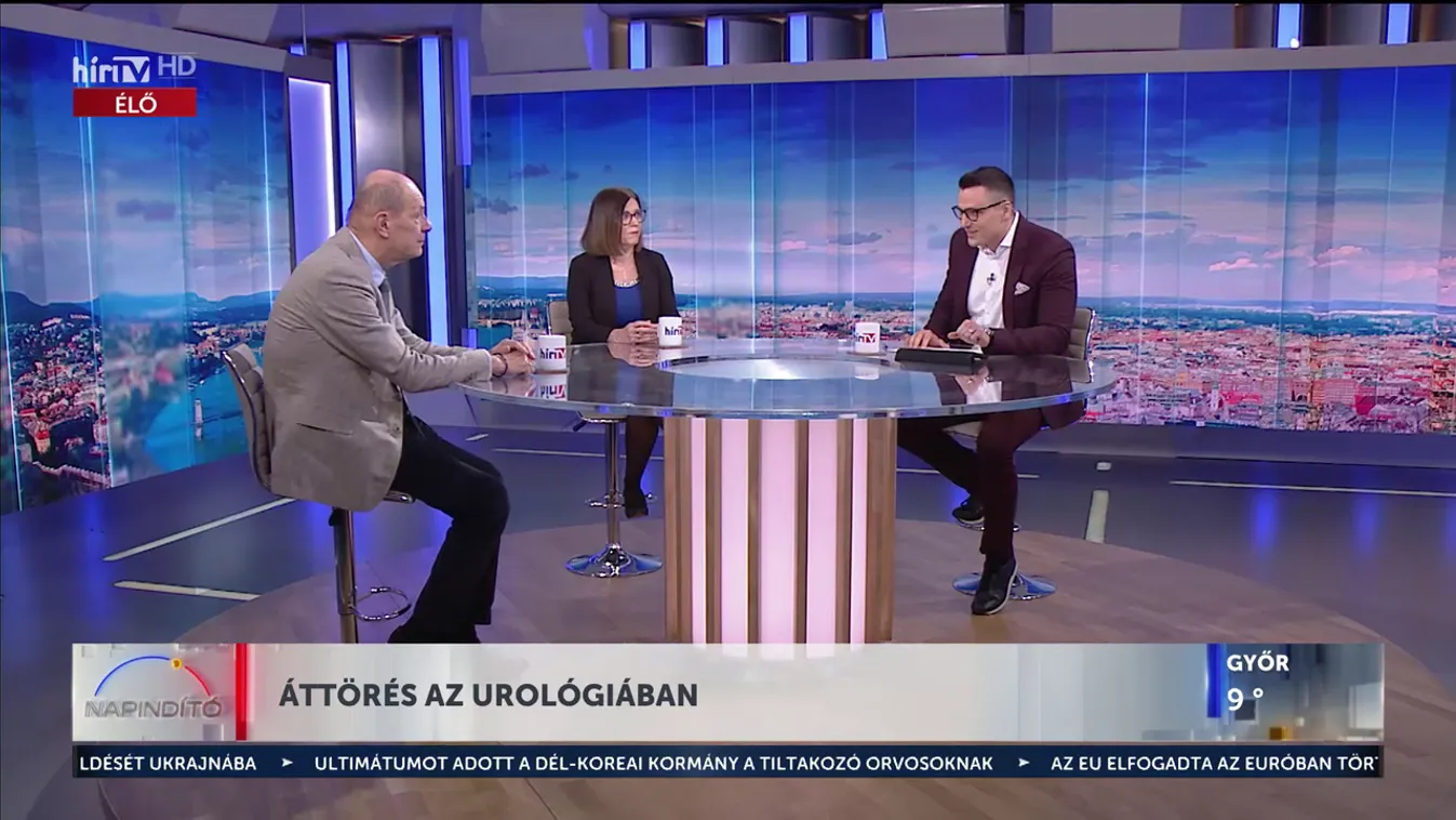 Új urológiai eljárásokat mutattak be egy konferencián + videó