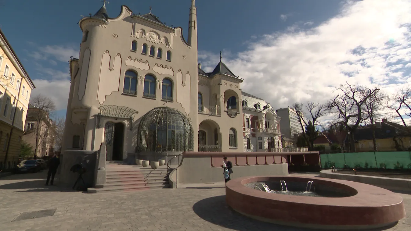 Megújult a MVGYOSZ székház, a közel 120 éves Sipeki villa + videó
