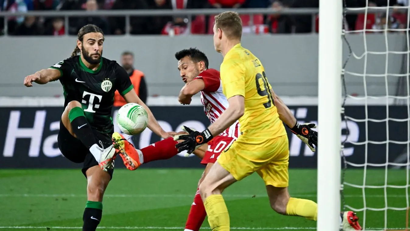 Spártaiak módjára küzdött a Fradi, de végül 1:0-ra győztek a görögök