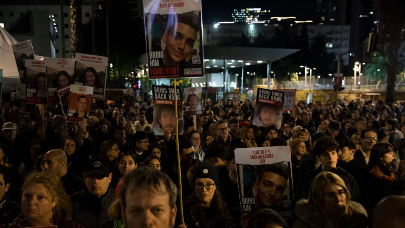 Több ezren tüntettek Izraelben a túszok elengedése mellett + videó