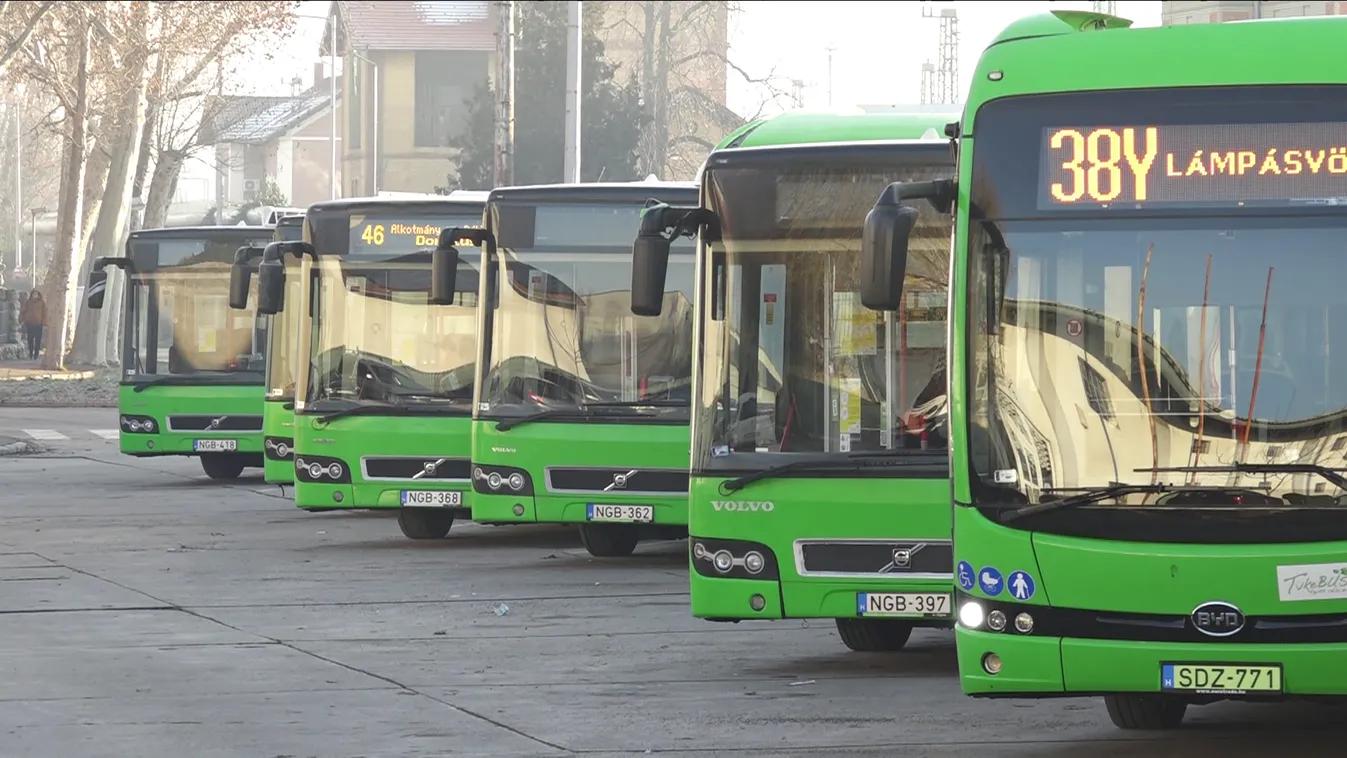 Buszos sztrájk Pécsett