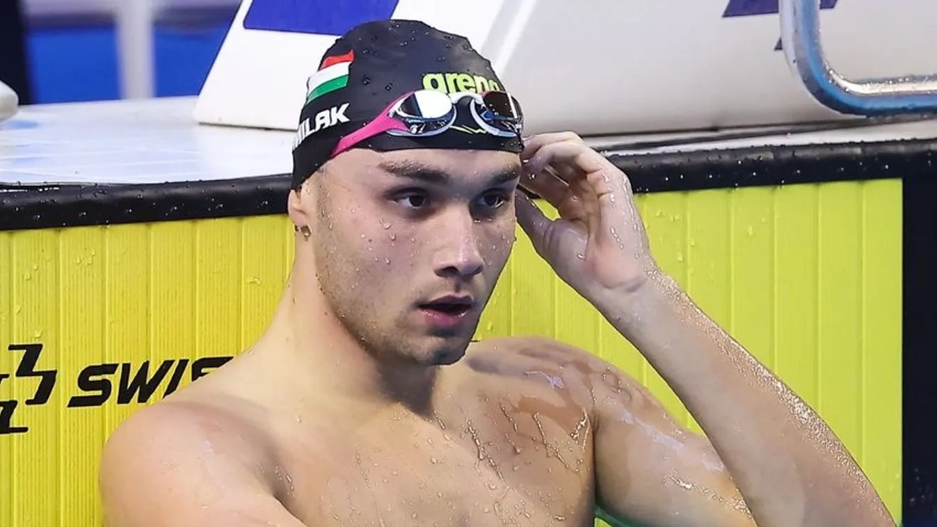 Visszatért a vízbe Milák Kristóf