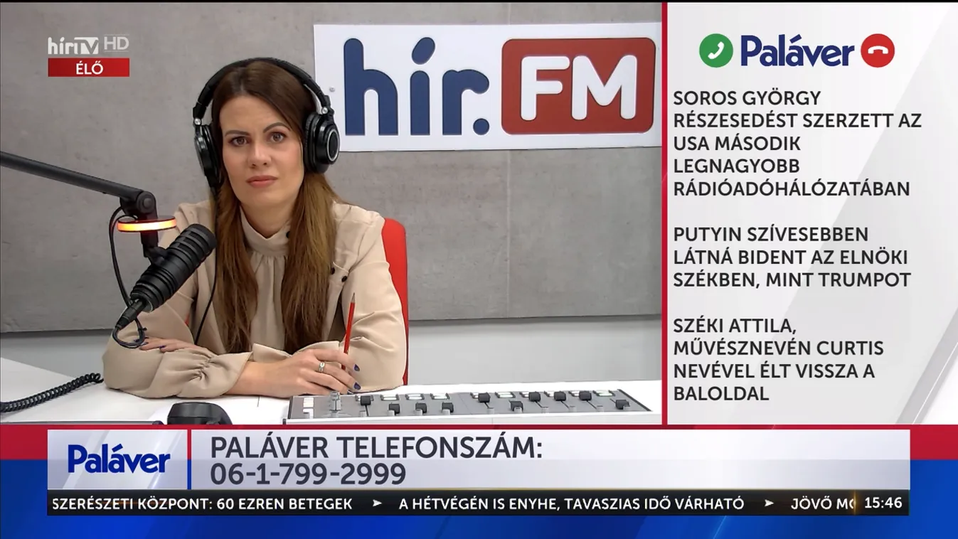 Paláver: Széki Attila, művésznevén Curtis nevével élt vissza a baloldal + videó