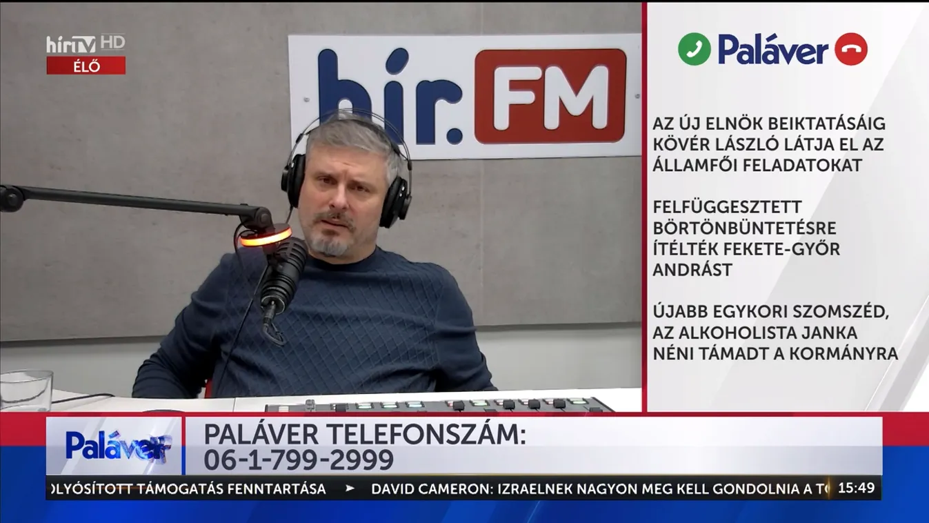 Paláver: Az új elnök beiktatásáig Kövér László látja el az államfői feladatokat + videó
