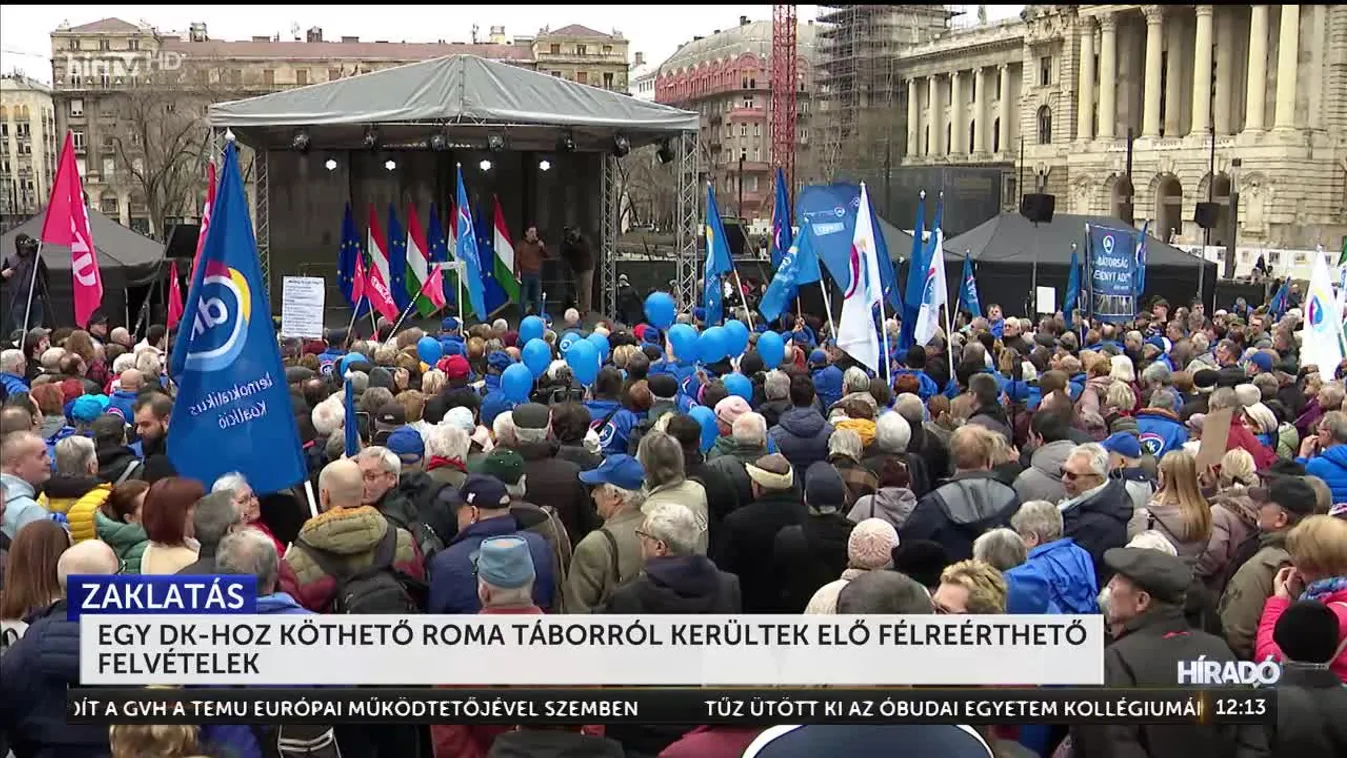 Egy DK-hoz köthető roma táborról kerültek elő félreérthető felvételek + videó