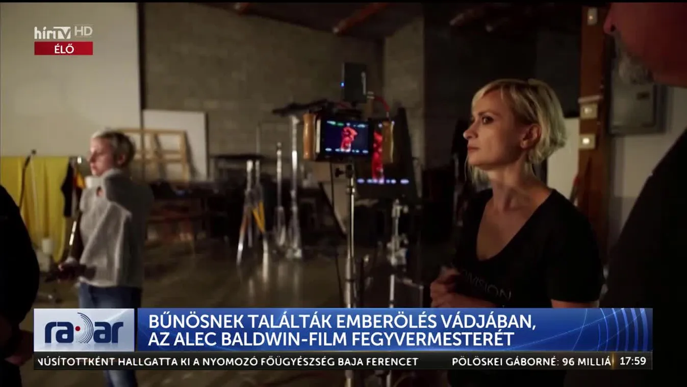 Radar - Bűnösnek találták emberölés vádjában, az Alec Baldwin-film fegyvermesterét