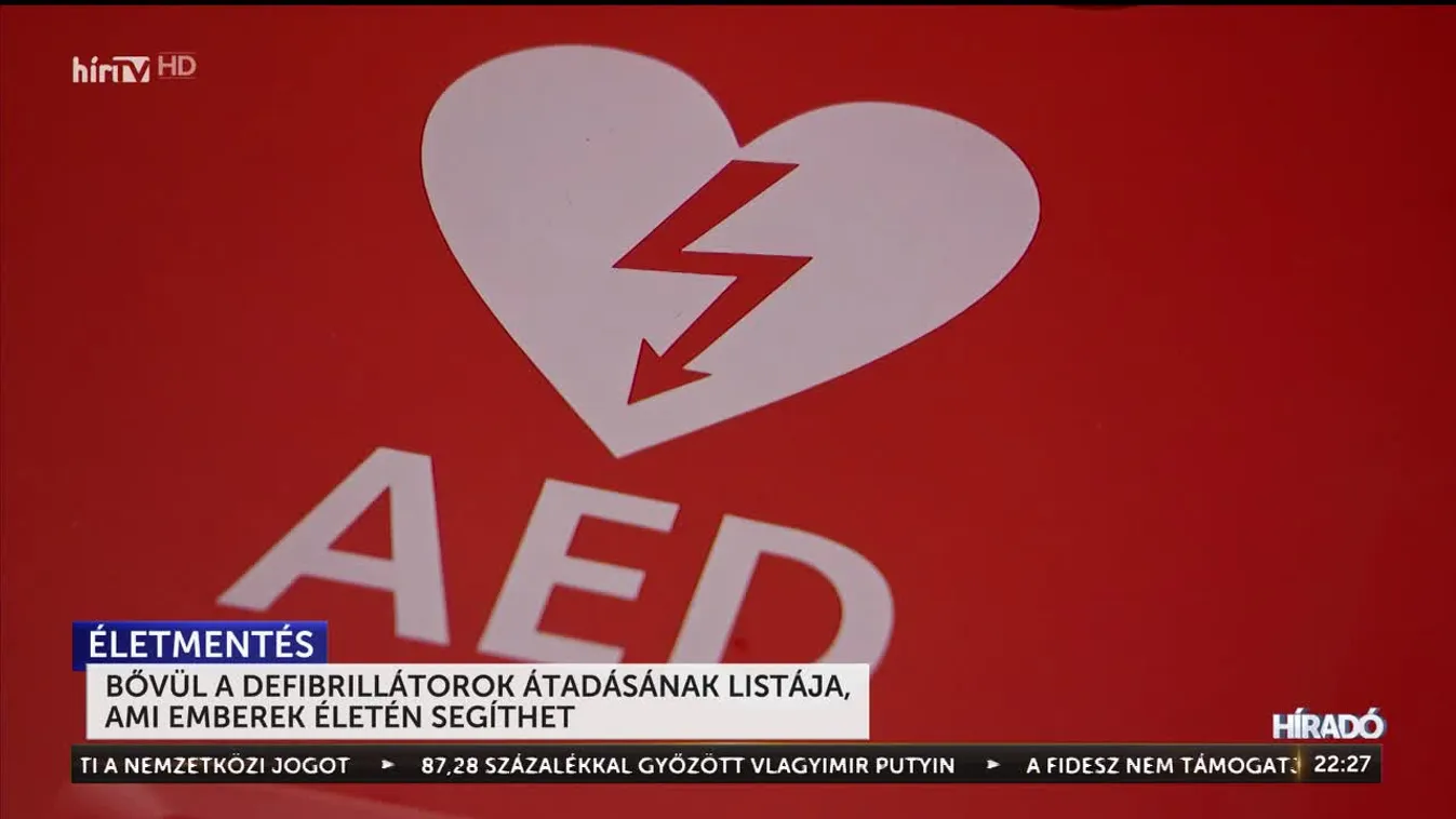 Bővül a defibrillátorok átadásának listája, ami emberek életén segíthet + videó