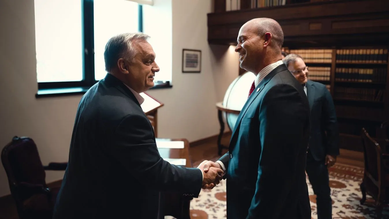 Így örült az Orbán Viktorral való találkozásnak az amerikai politikus