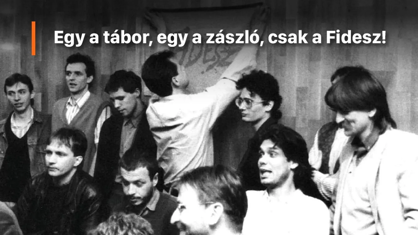 Az alapítók csoportképével ünnepli 36. születésnapját a Fidesz
