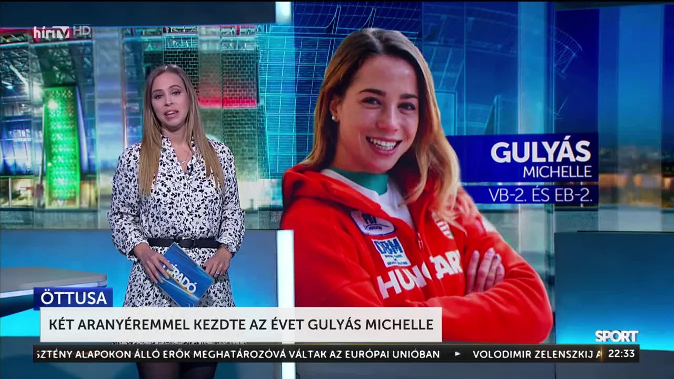 Két aranyéremmel kezdte az évet Gulyás Michelle