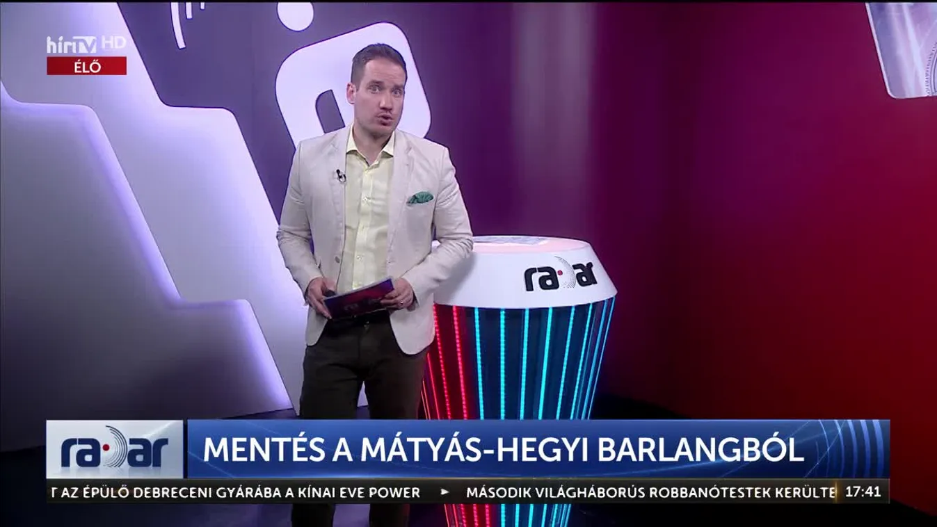 Radar - Mentés a Mátyás-hegyi barlangból (2024-03-25)