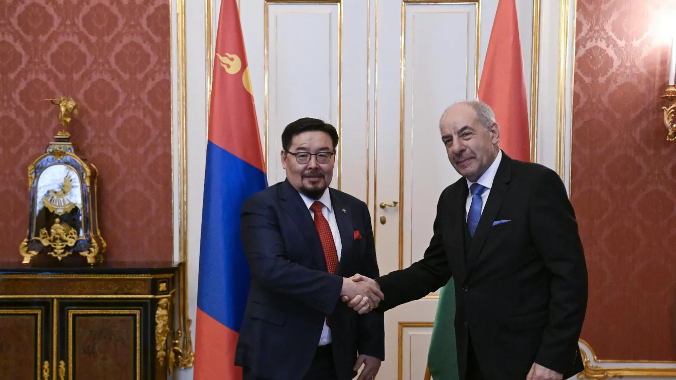 Magyarország híd Ázsia és Európa között - Sulyok Tamás a mongóliai Állami Nagy Hurál elnökét fogadta