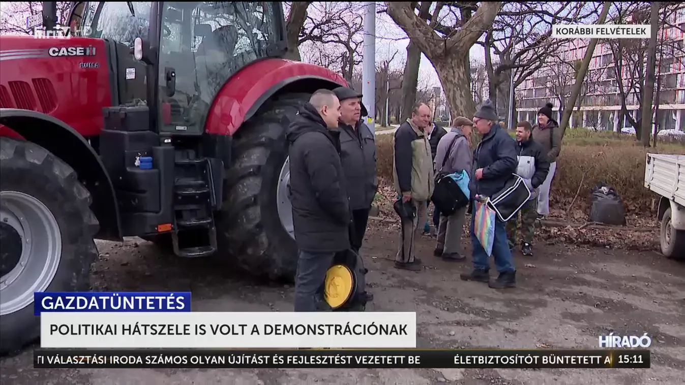 Politikai hátszele is volt a hétvégi gazdatüntetésnek + videó