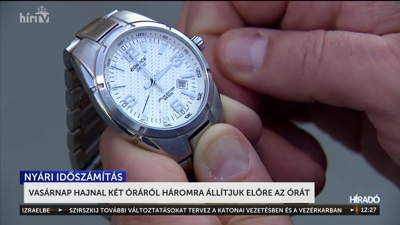 Vasárnap hajnal két óráról háromra állítjuk előre az órát + videó