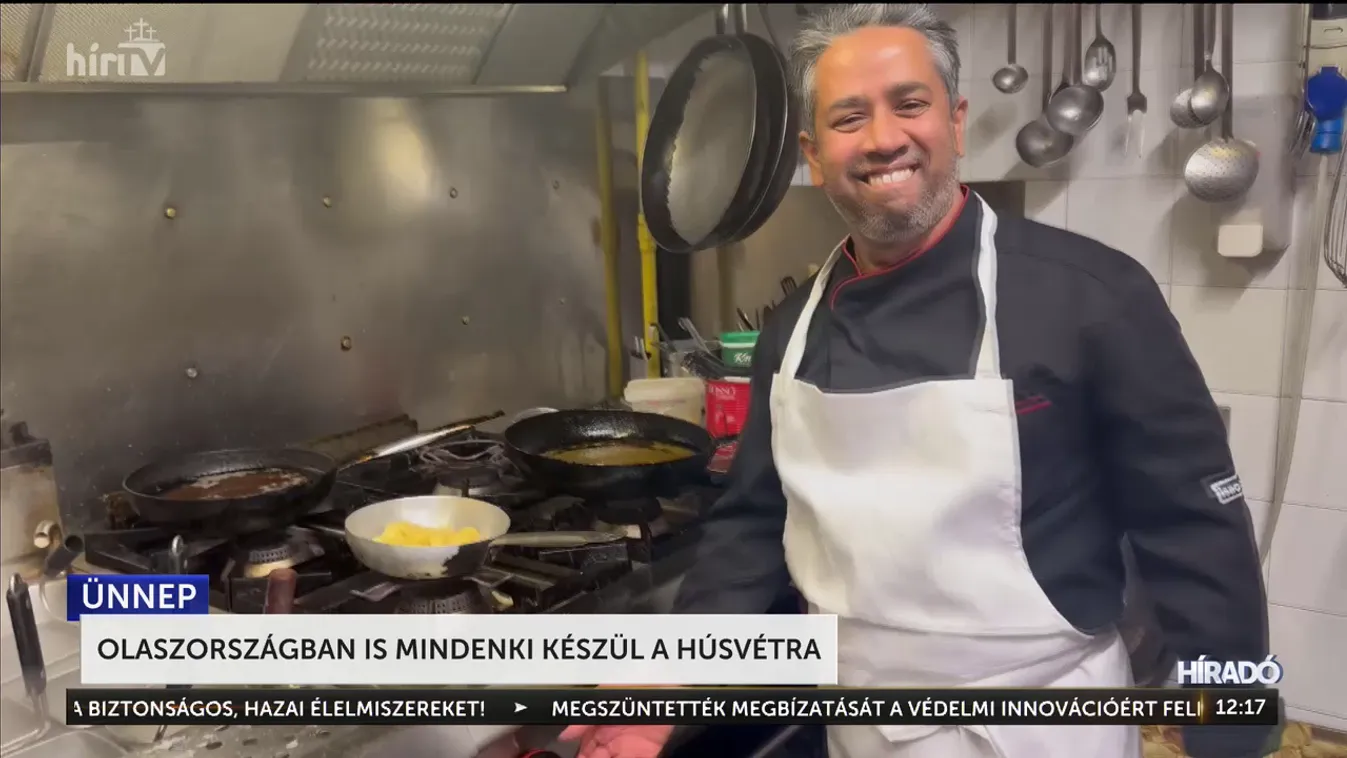 Olaszországban is mindenki készül a húsvétra + videó