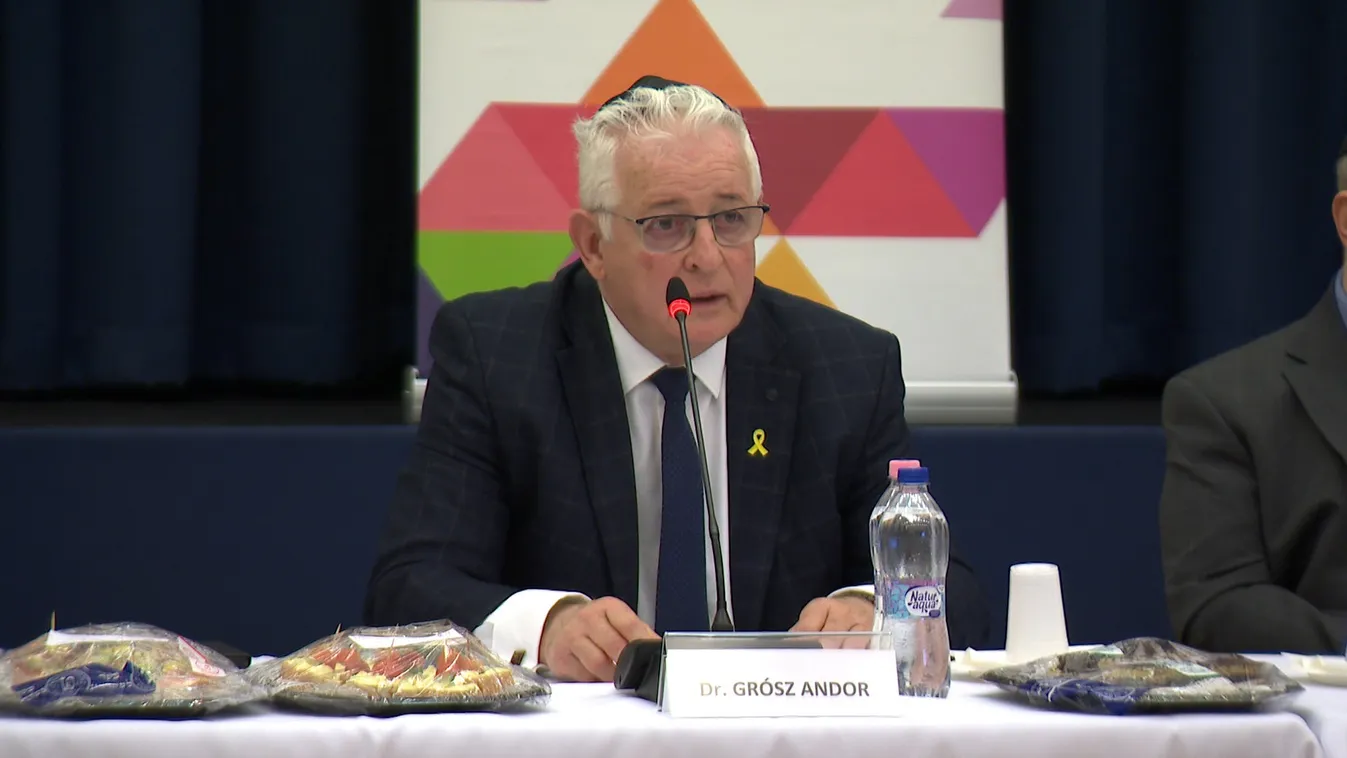 Sajtóreggelit tartott a Mazsihisz + videó