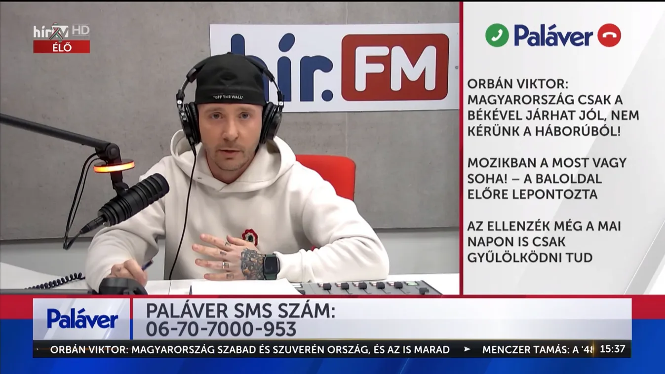 Paláver: Az ellenzék a mai napon is csak gyűlölködni tud + videó