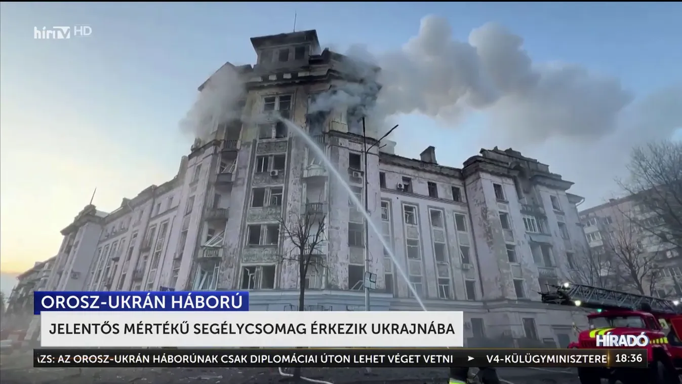 Jelentős mértékű segélycsomag érkezik Ukrajnába + videó