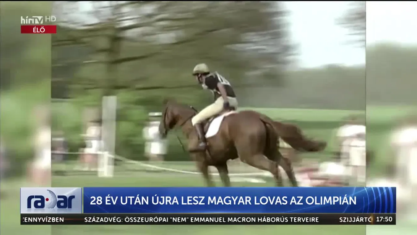 Radar - 28 év után újra lesz magyar lovas az olimpián (2024-03-07)
