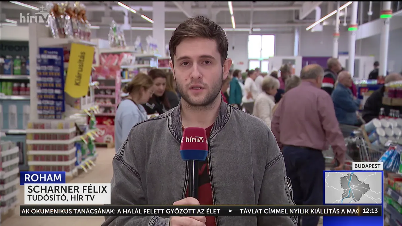 Rengetegen vásárolnak a boltokban Nagyszombaton + videó