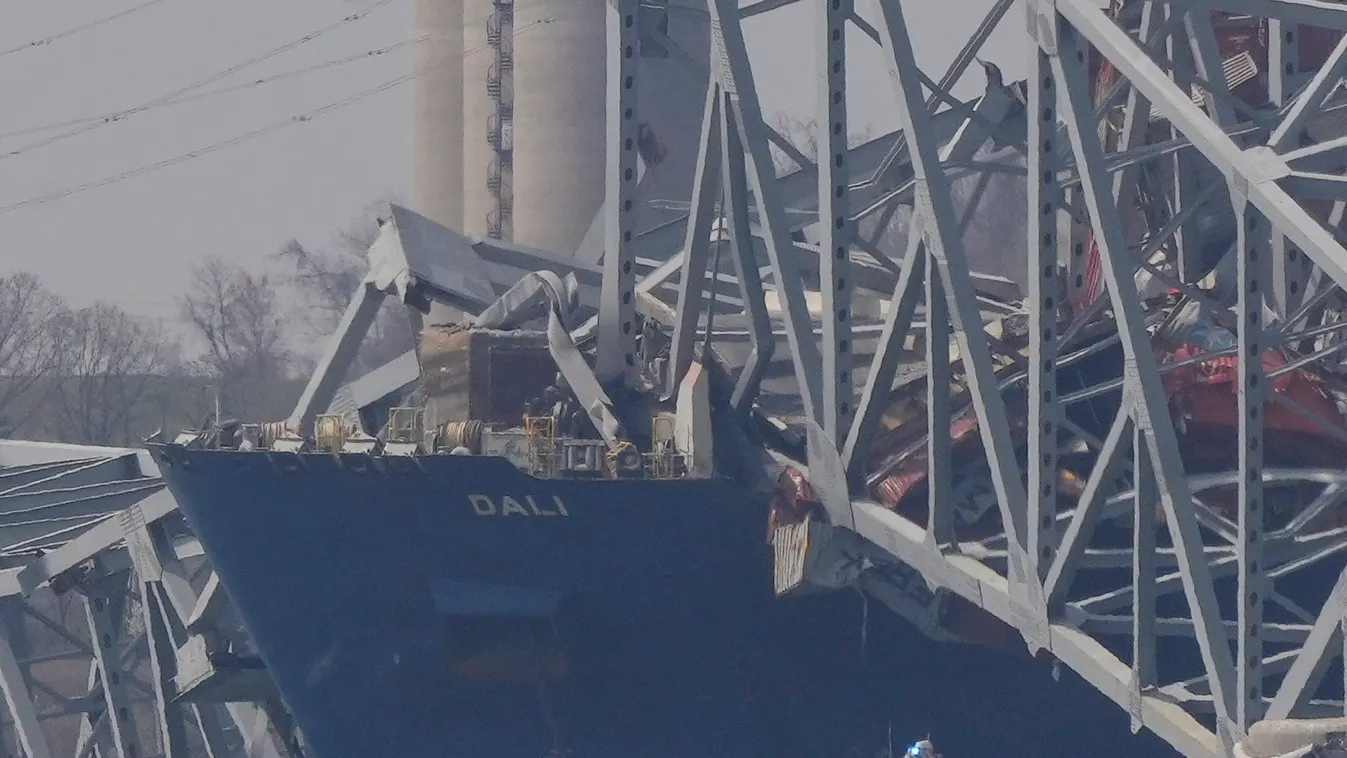 Leállították a Baltimore-i hídomlásban eltűnt emberek utáni kutatást