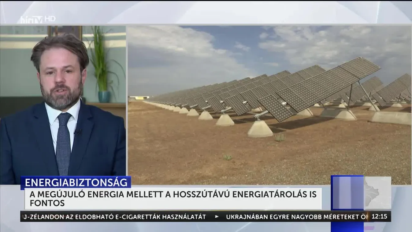 A megújuló energia mellett a hosszútávú energiatárolás is fontos