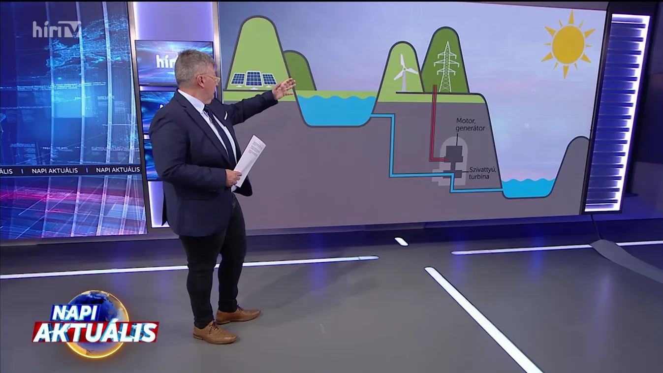 Napi aktuális – Mit tud egy energiatárolós, szivattyús erőmű?  + videó