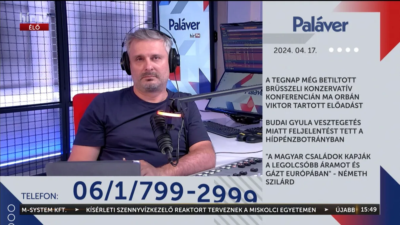 Paláver – A tegnap még betiltott brüsszeli konzervatív konferencián Orbán Viktor tartott előadást + videó