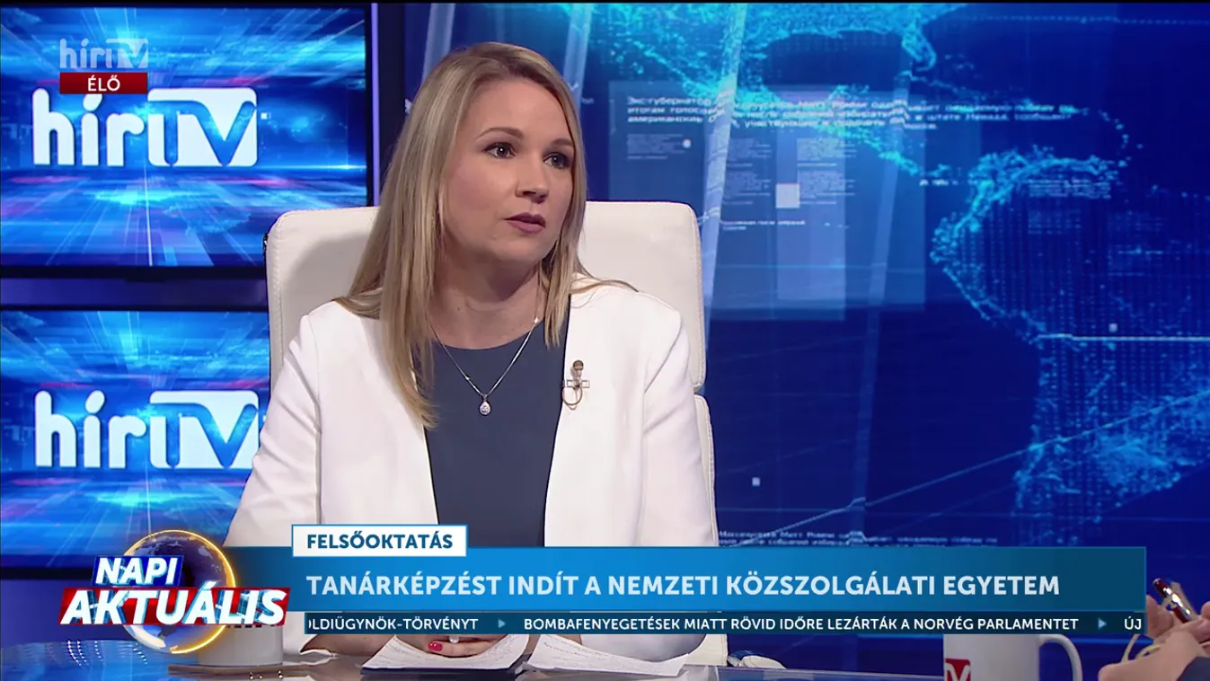 Tanárképzést indít a Nemzeti Közszolgálati Egyetem + videó