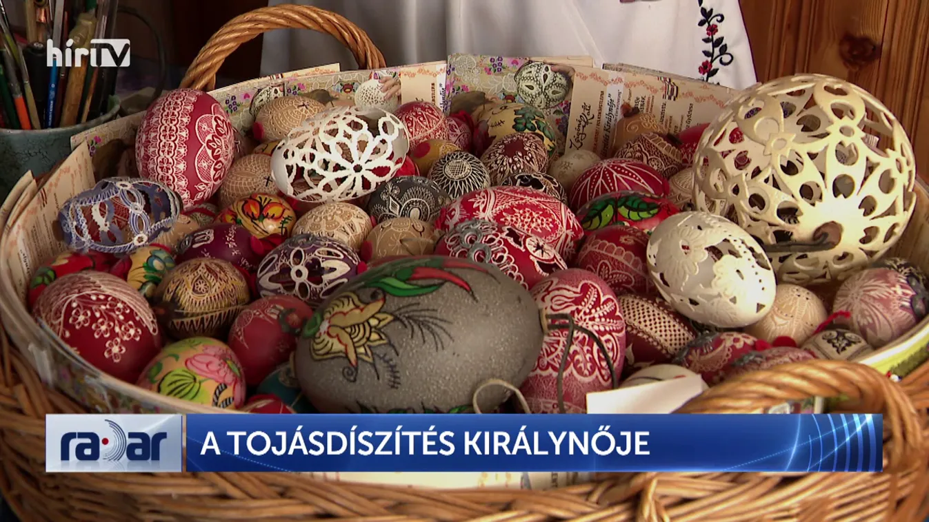 Radar – A tojáskészítés királynője locsolkodni hívta a HírTV nézőit + videó