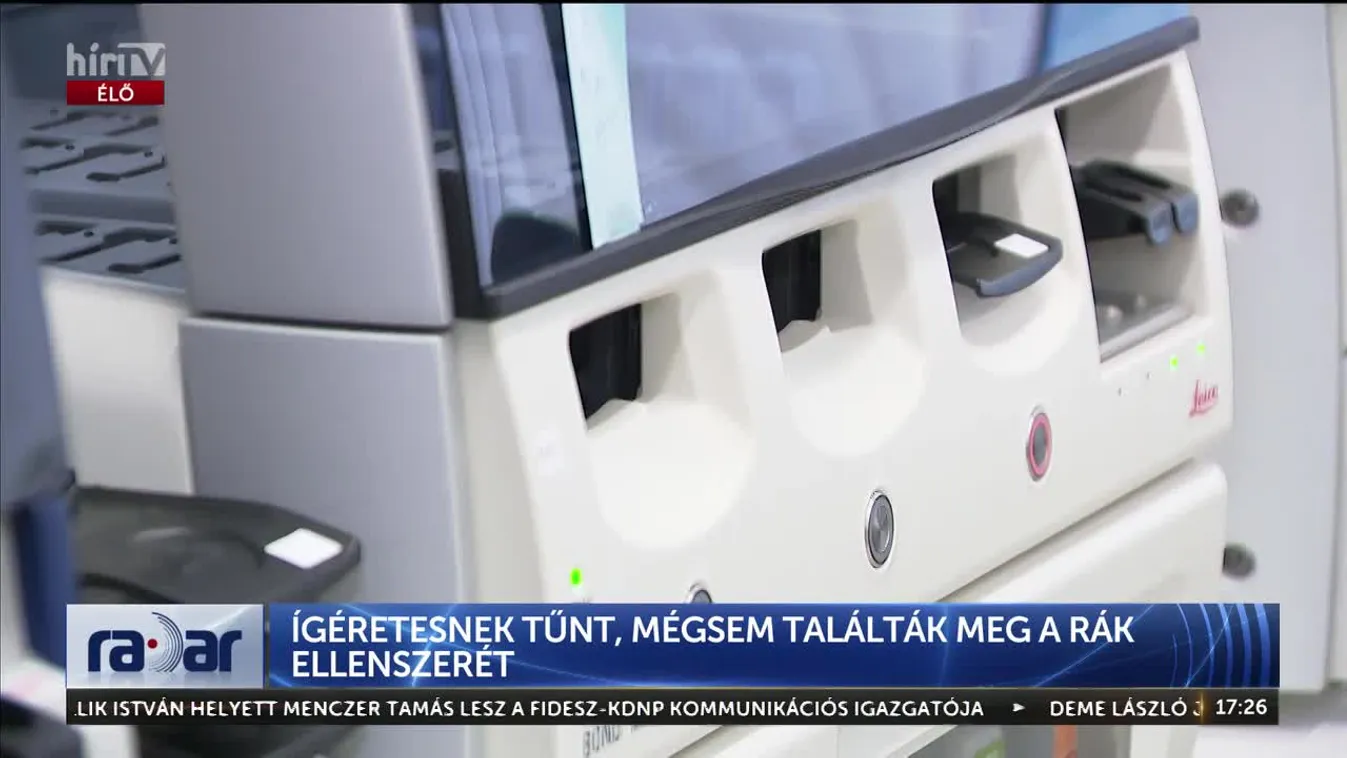 Radar - Ígéretesnek tűnt, mégsem találták meg a rák ellenszerét (2024-04-12)