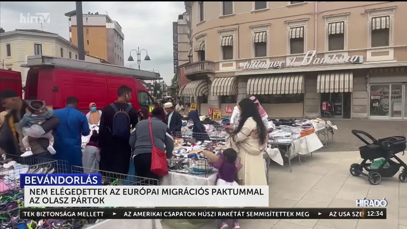 Nem elégedettek az európai migrációs paktummal az olasz pártok + videó