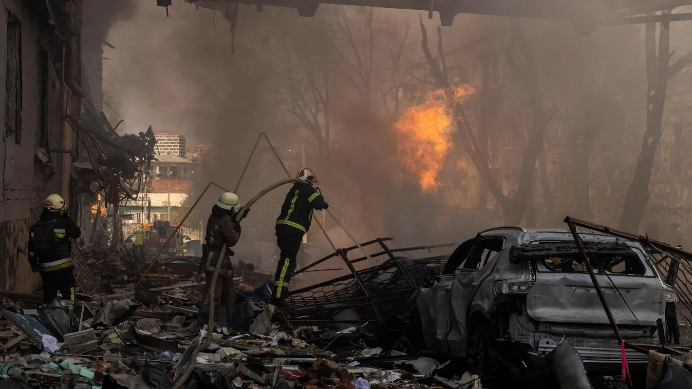 Az orosz erők Harkiv megyére mértek csapást