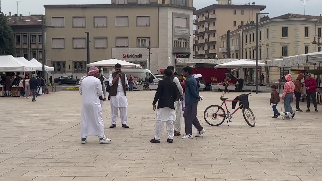 Megfenyegették a HírTV stábját Monfalconéban + videó