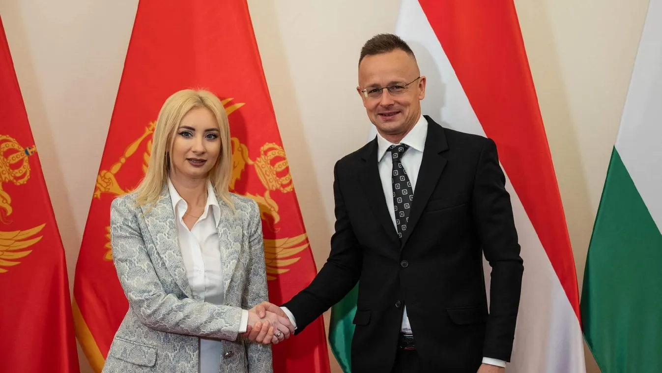 Szijjártó Péter: a magyar gazdasági érdek is az, hogy Montenegró minél előbb az Európai Unió tagja legyen + videó