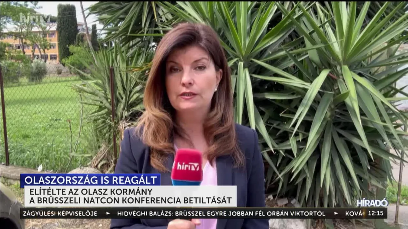 Elítélte az olasz kormány a brüsszeli NatCon konferencia betiltását + videó