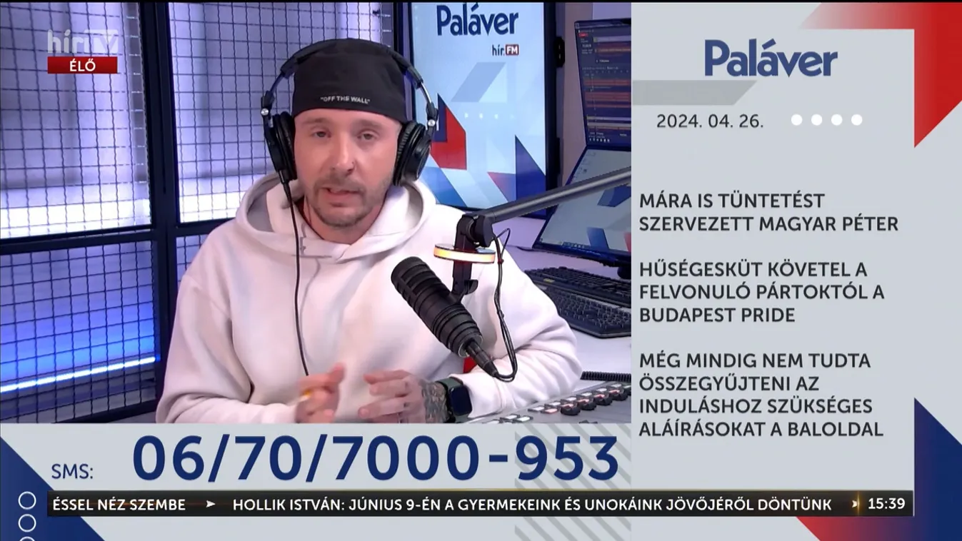 Paláver: Még mindig nem tudta összegyűjteni az induláshoz szükséges aláírásokat a baloldal + videó