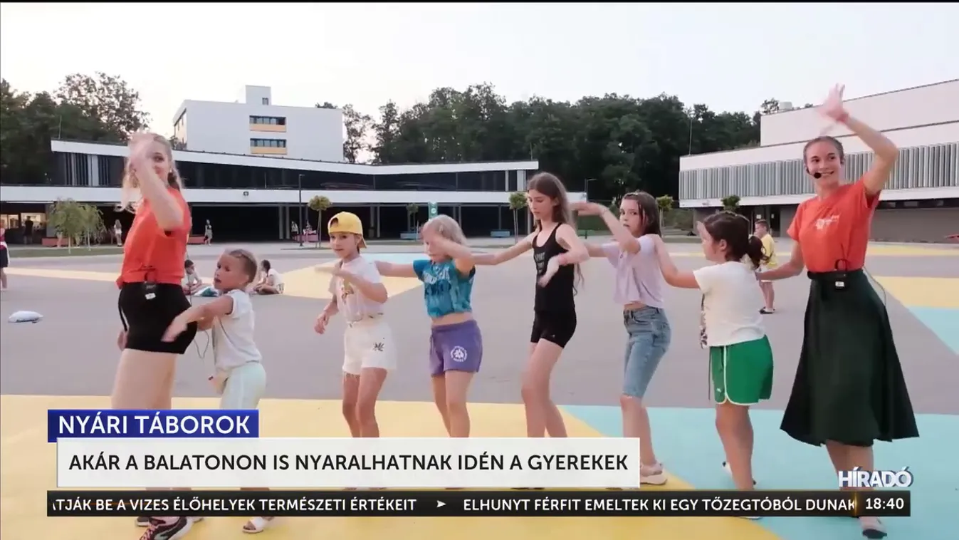 Akár a Balatonon is nyaralhatnak idén táborokban a gyerekek + videó
