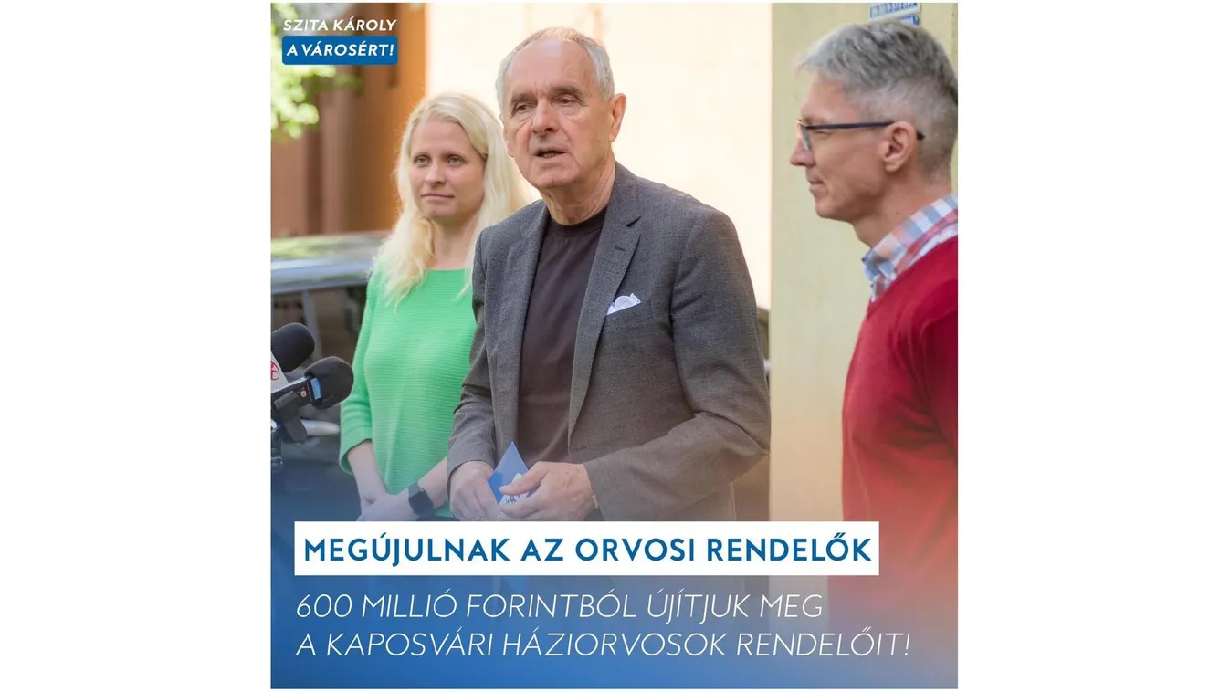 Kaposváron 600 millió forintból újulhatnak meg orvosi rendelők
