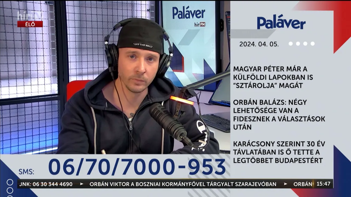 Paláver – Orbán Balázs: Négy lehetősége van a Fidesznek a választások után  + videó