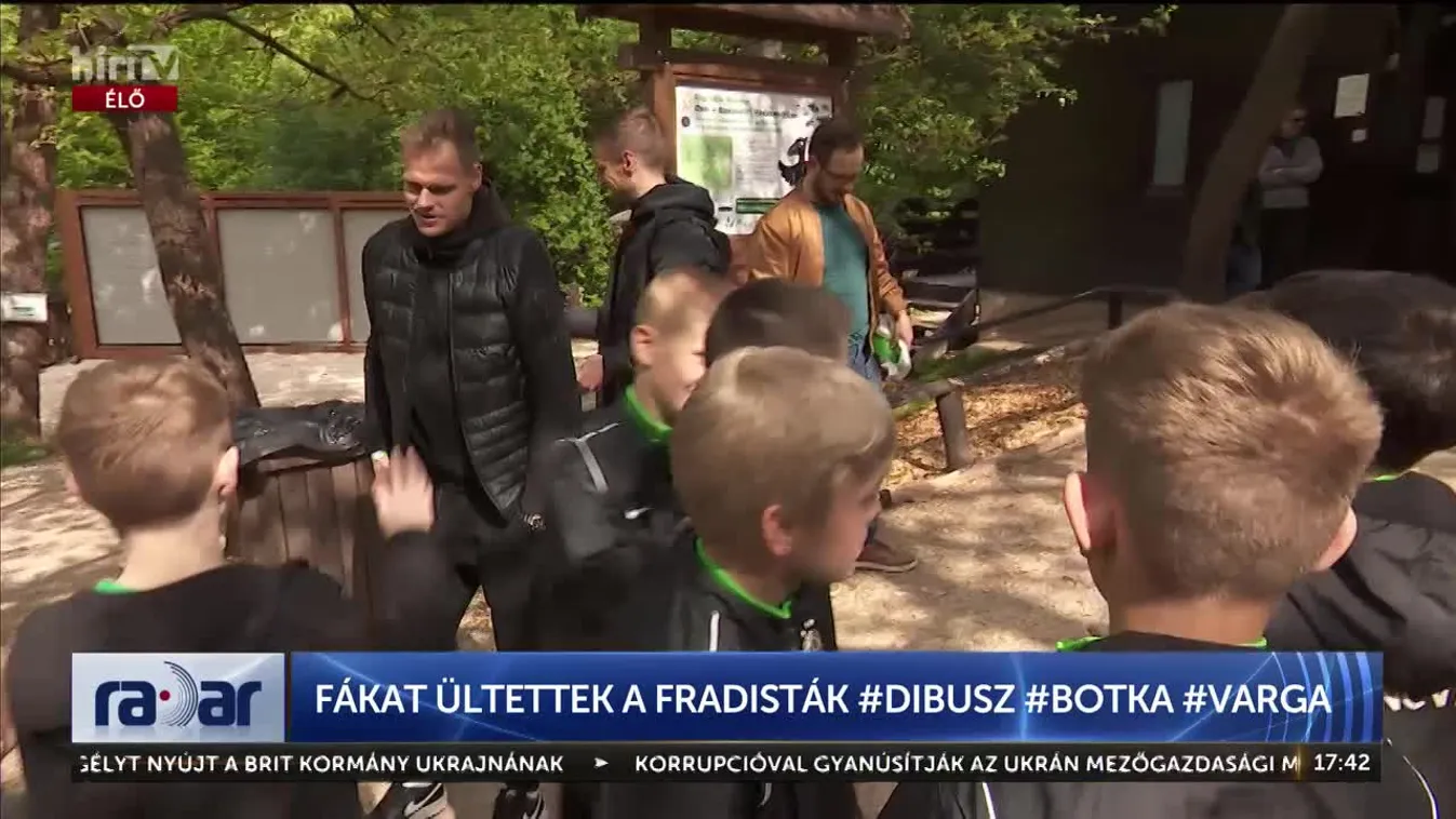 Radar - Fákat ültettek a fradisták #dibusz #botka #varga (2024-04-23)