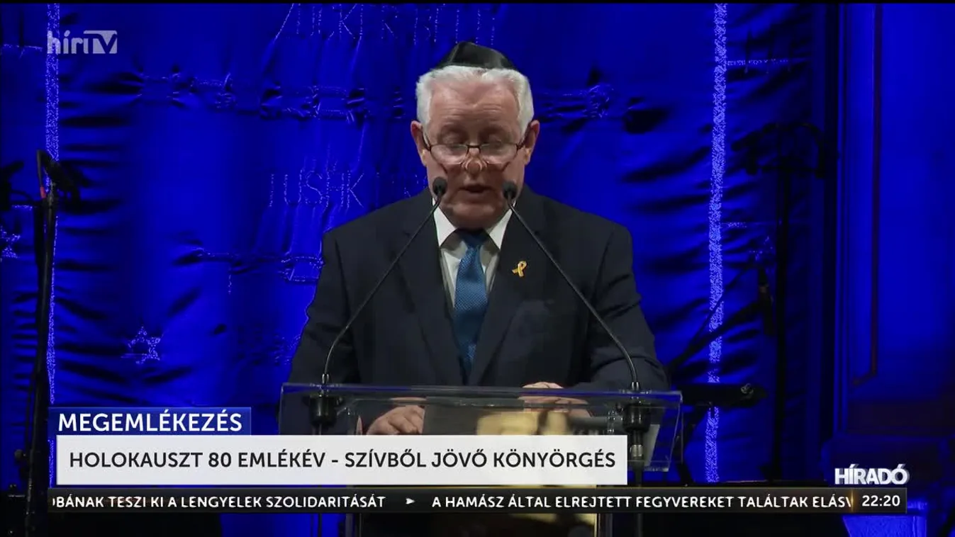 Holokauszt 80 emlékév - szívből jövő könyörgés + videó